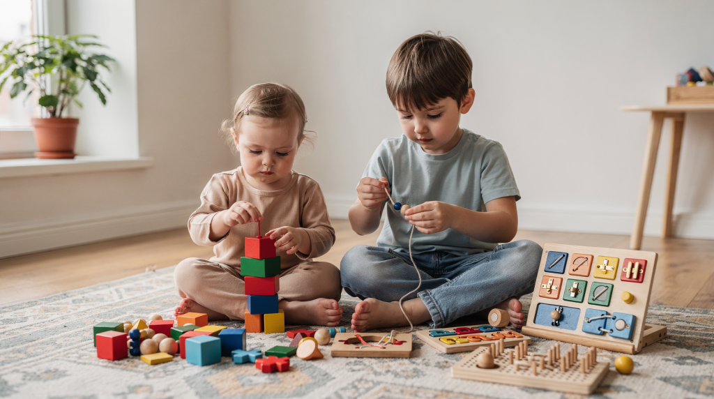 Игры на развитие мелкой моторики у детей от 1 до 7 лет